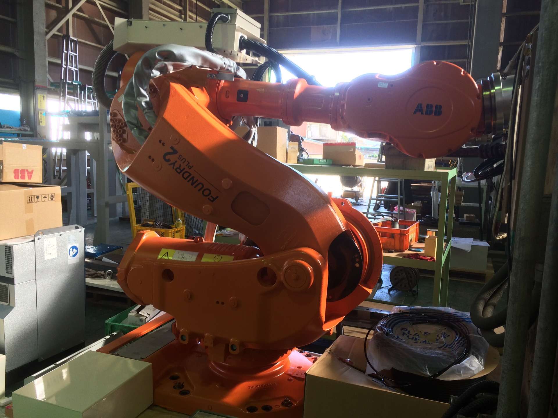 自動化ロボット機械装置